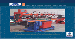 Desktop Screenshot of blindsmachines.com